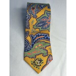 VTG Ralph Lauren Men's Neck Tie Purple Label Pure Silk Vibrant RARE 62 X3.5"